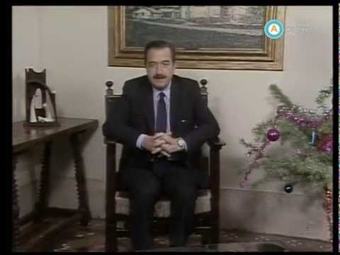 [Cadena nacional: Mensaje del presidente Alfonsín por la Navidad]
