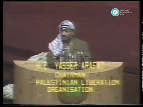 [VII Cumbre de los No Alineados: Discurso de Yasir Arafat] (incompleto)