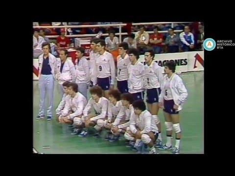 [Argentina derrota a México en Mundial de Vóley 1982]